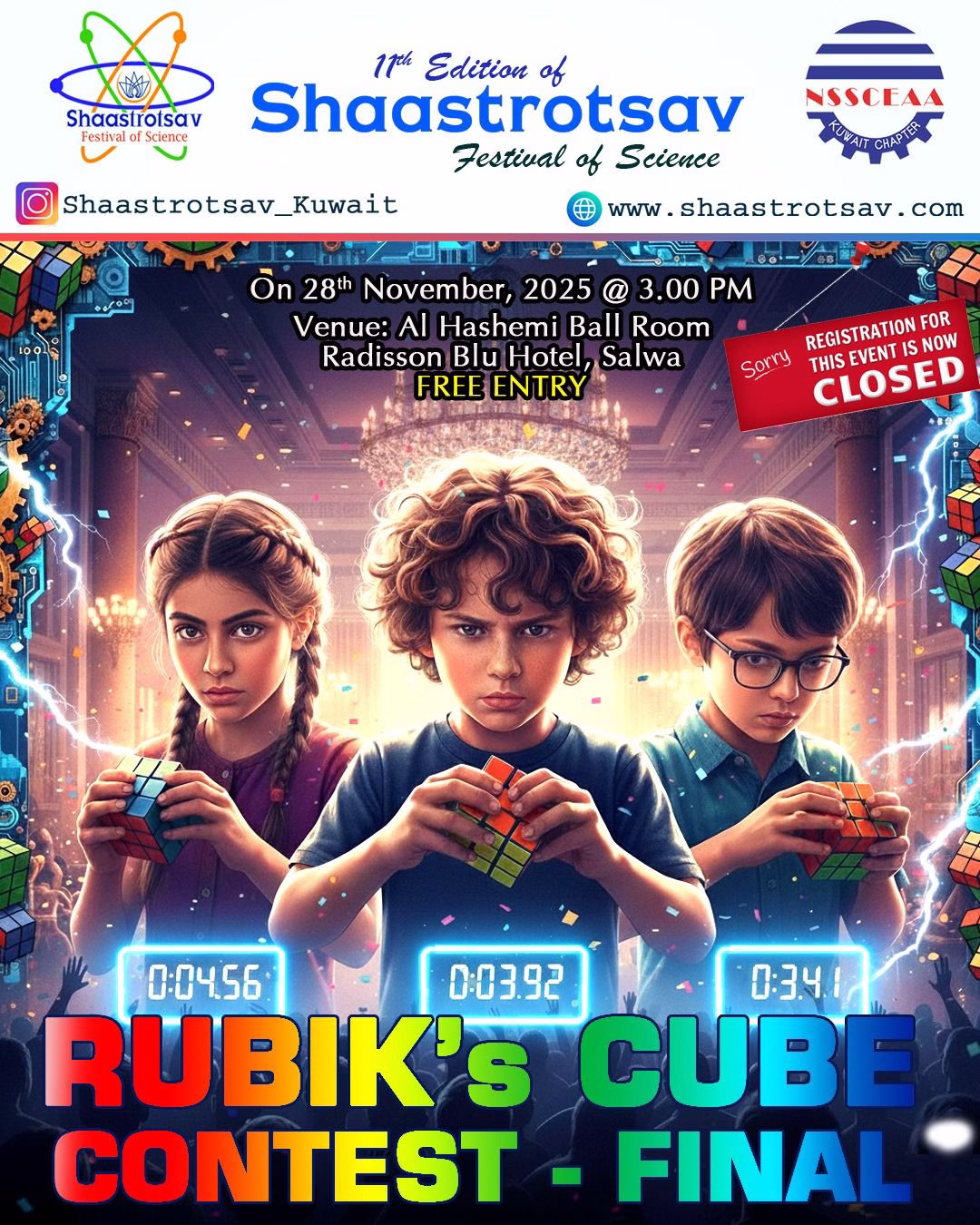Rubik's Cube Competition
